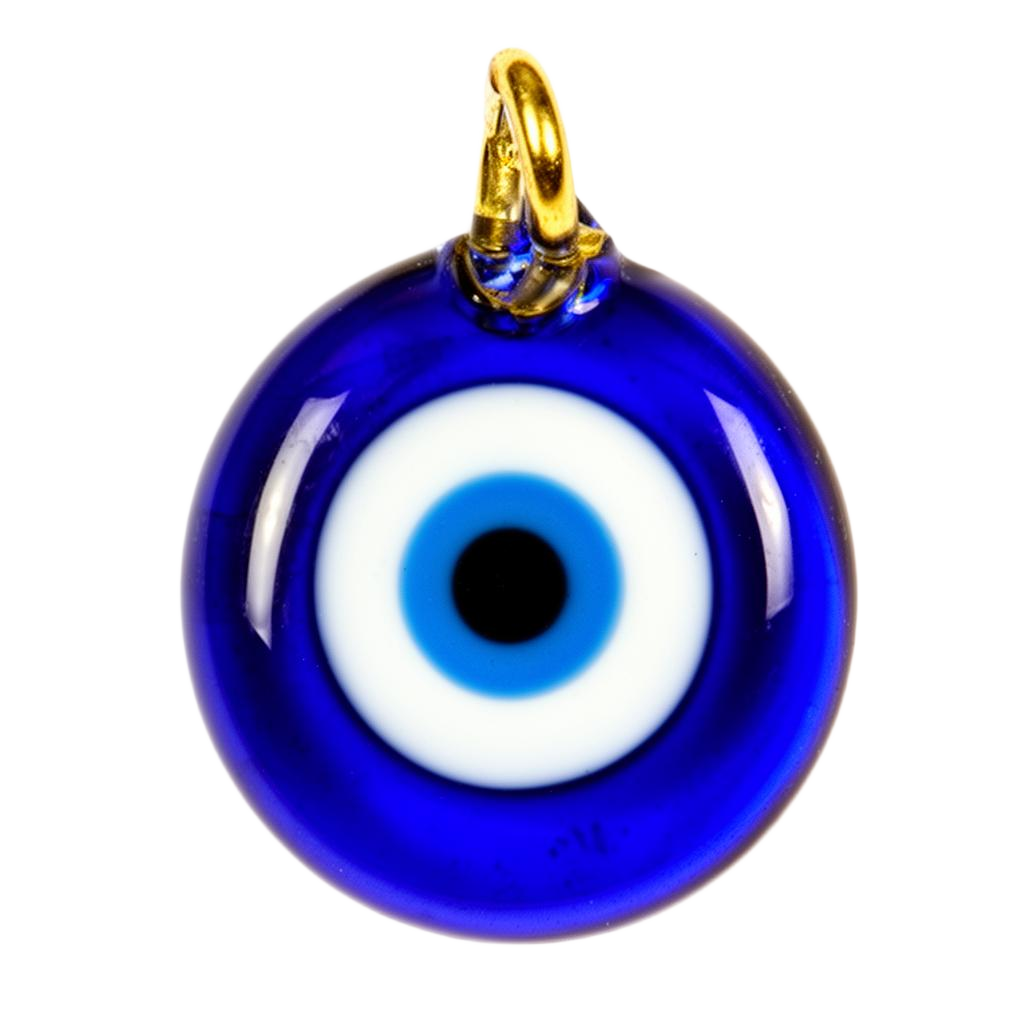 Blue evil eye amulet